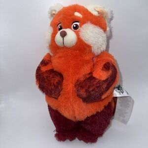 Turning Red MEI Panda Plush Disney Parks Pixar Stuffed Animal w/ Backpack Go Bag
